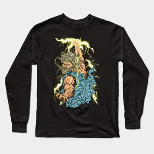 God of Greek mythology - Jupiter Zeus Long Sleeve T-Shirt